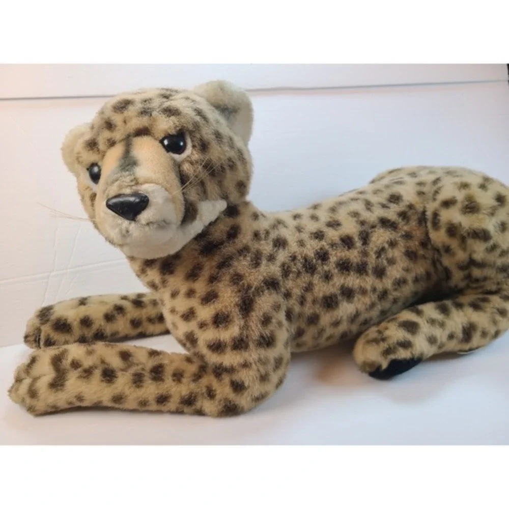 R Dakin & Co‎ 1988 Vintage Plush Cheetah Stuffed Animal Toy Large Realistic